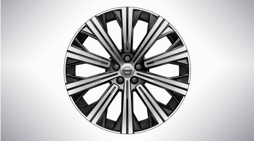 20" 10 radios Black Diamond Cut - 1080